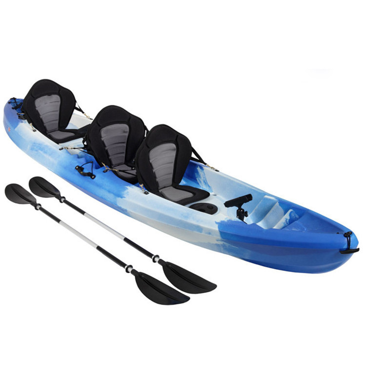 Factory Supply Cheap Price 2-3 Person Kayak Two seat paddle kayak Sit on top kayaks For Sell