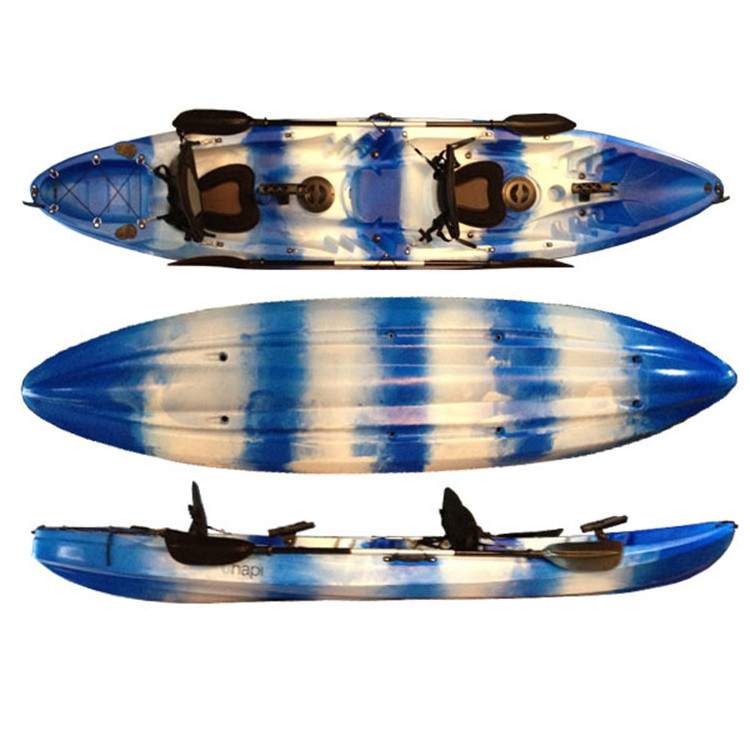 Factory Supply Cheap Price 2-3 Person Kayak Two seat paddle kayak Sit on top kayaks For Sell