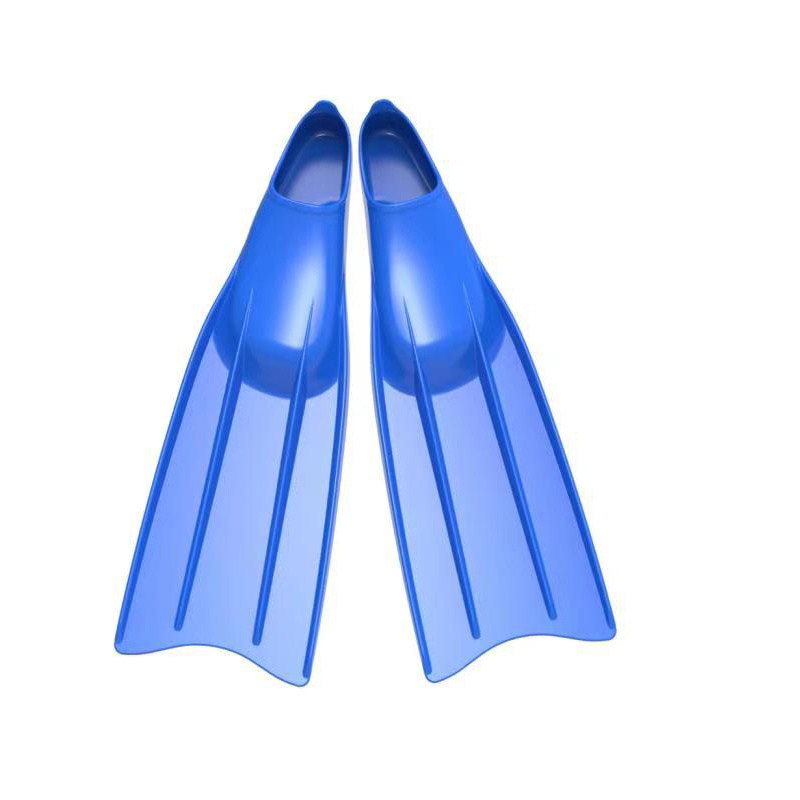 Full Pocket Silicone Design Long Freediving Diving Flippers Swimming Fins For Men Swimming fins