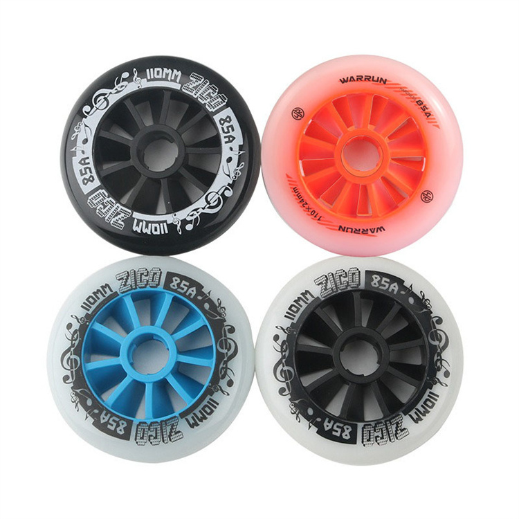 Wholesale Roller Skates Wheels 110mm Inline Skate PU Wheel 85A for Outdoor