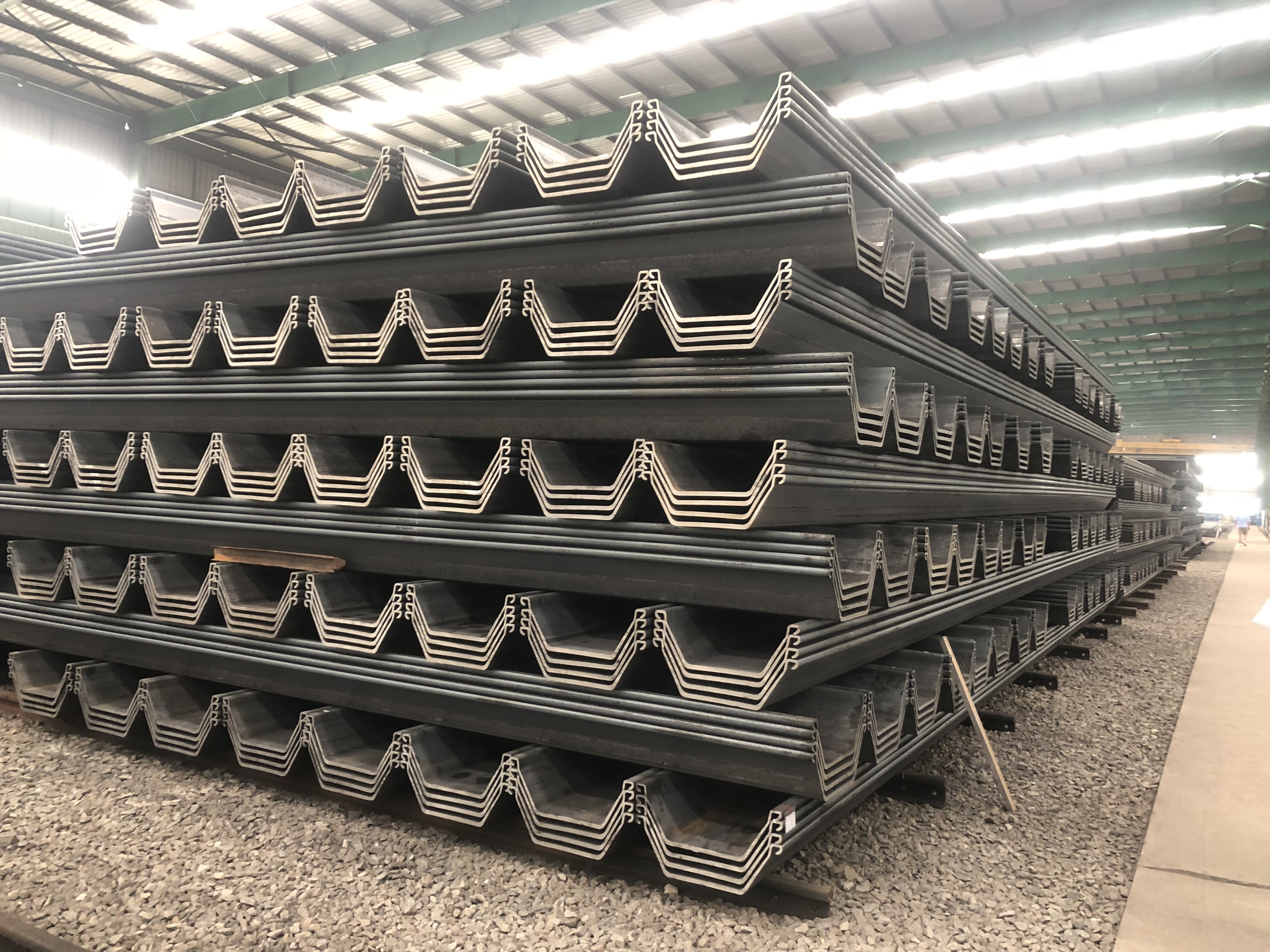 China Low Price U Type FRP Composite Fiberglass Reinforced Plastic Vinyl Sheet Pile Manufacturer