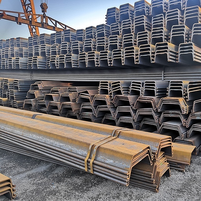 cold rolled vinyl sheet piling for seawall SY295/SY390 china manufacturer types of sheet piles sheet piles