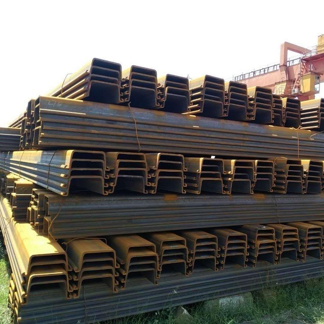 Seawalls Bulkheads Retaining Walls cold-formed steel sheet pile AISI ASTM cold rolled and hot rolled steel sheet pile supplier