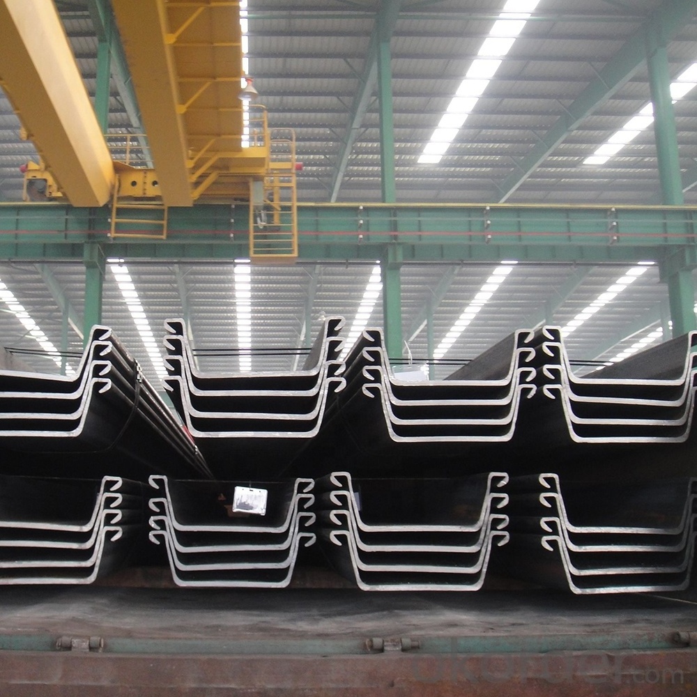 cold rolled vinyl sheet piling for seawall SY295/SY390 china manufacturer types of sheet piles sheet piles