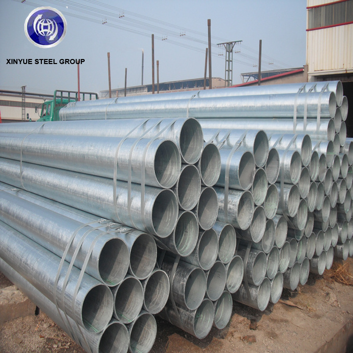 tianjin culvert pipe  galvanized/gi metal mild steel pipe scaffolding tube