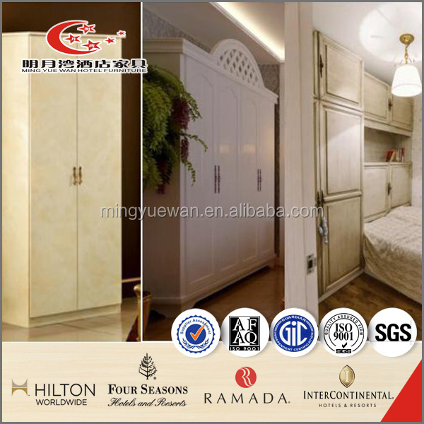 Latest Modern Lacquer Wardrobes hotel bed room Furniture