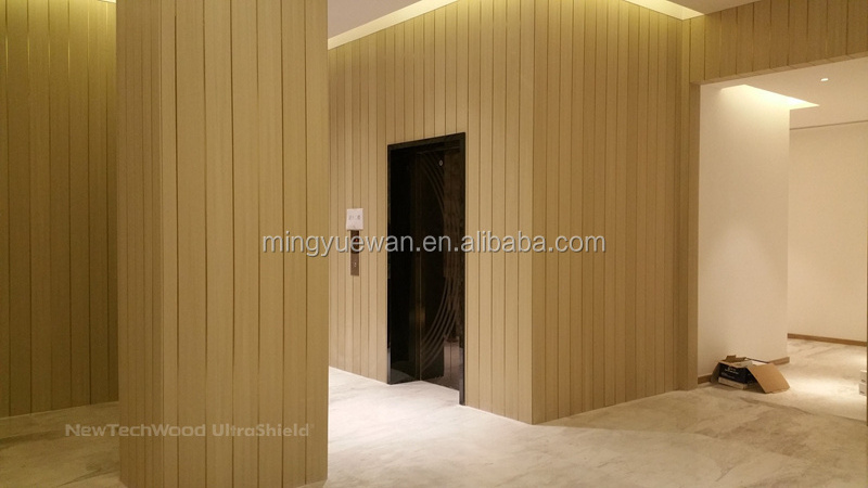 hotel interior wall paneling corridor lobby hall MDF panel partition