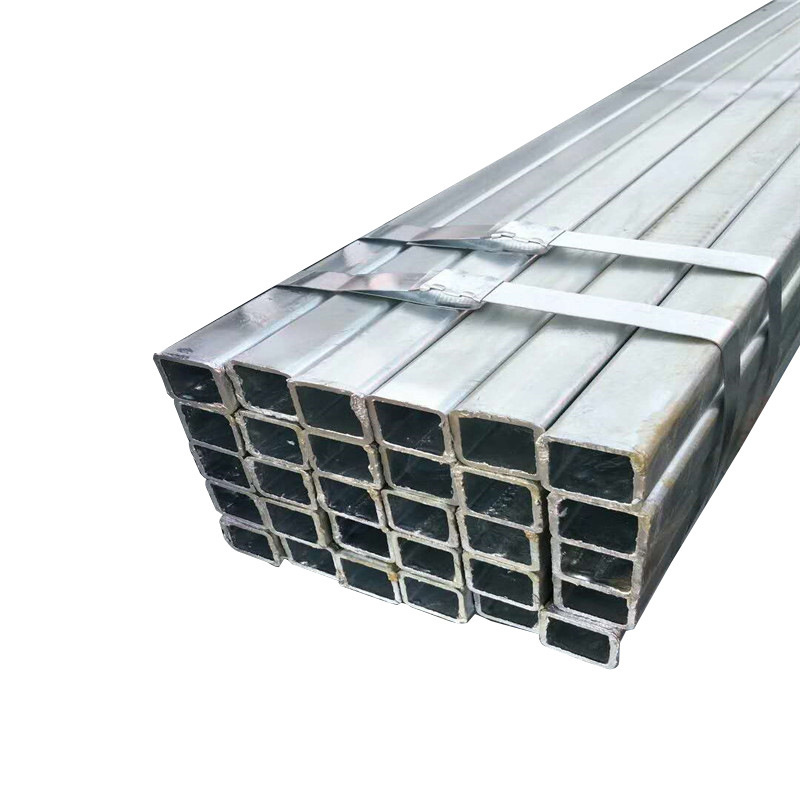 L/C Shanghai Square Pre-Galvanized Steel Tube Galvanized Steel Square Pipe Gate Designs Hollow Section Galvanized Square Pipe