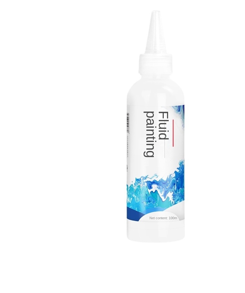 Fluid Paint 100ml diy creative Painting Fluid Bear Liquid paint 20 colours flowing acrylic paint