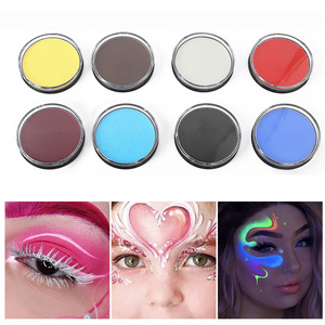 Cross border 30g disc body paint stage makeup face Halloween painting paste Halloween factory direct sales