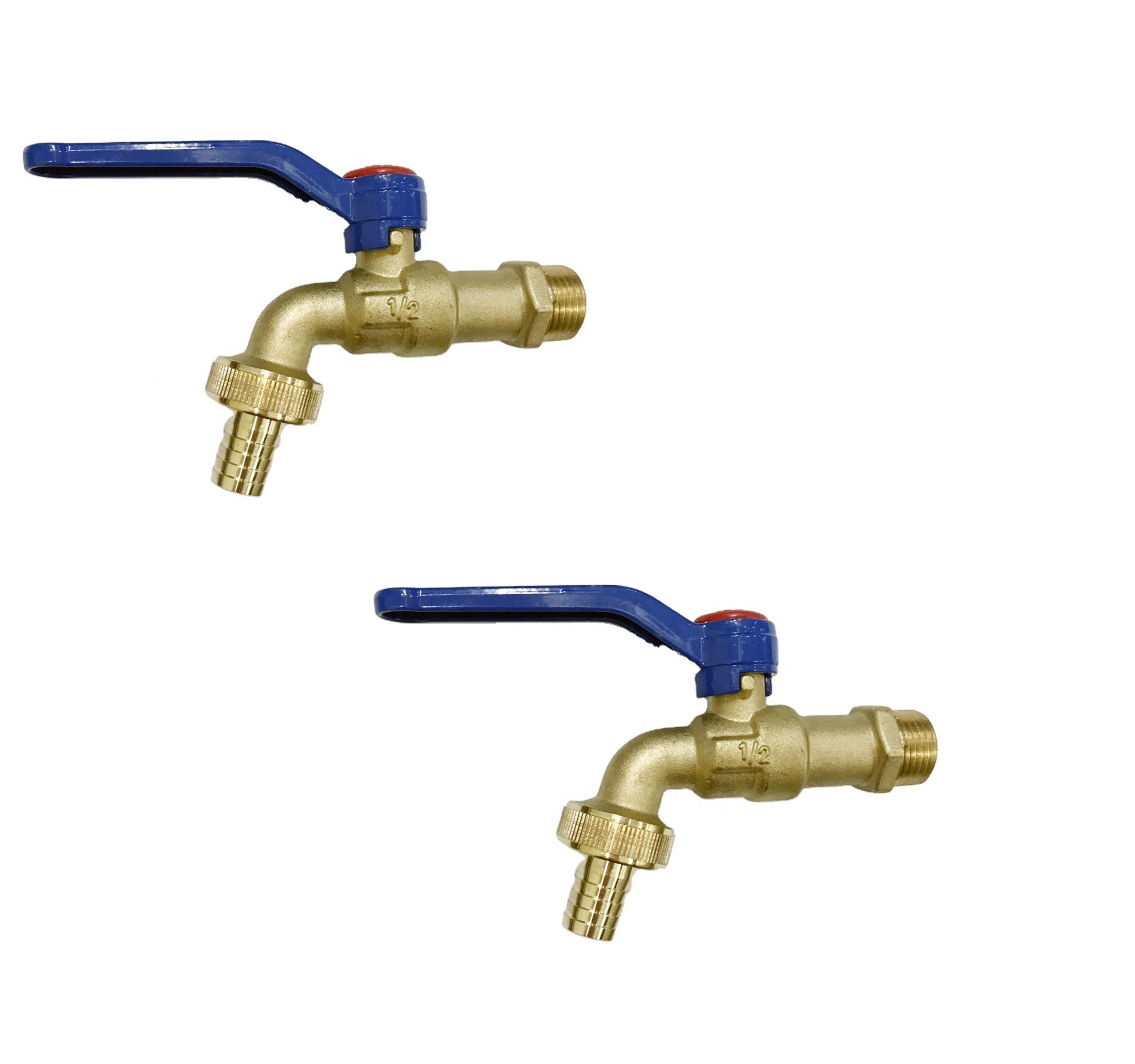 Brass Taps Aluminium Lever Handle Hose connection