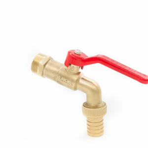 Brass Taps Aluminium Lever Handle Hose connection