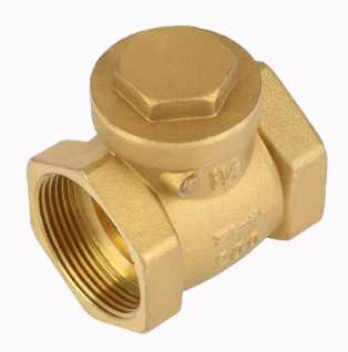 Factory price thread Brass swing check valve high Quality  1/2