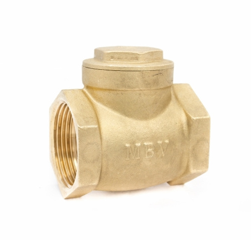 Factory price thread Brass swing check valve high Quality  1/2