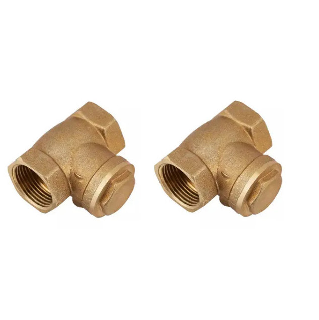 Cooper Brass swing check valve DN15 to DN100 BSPT/NPT thread Manufacture Wholesale price Minh Hoa valve Made in Vietnam