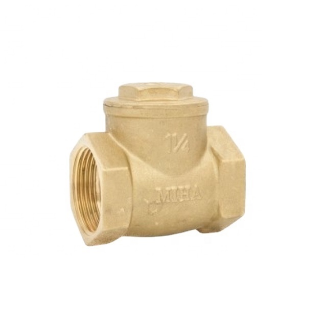 Cooper Brass swing check valve DN15 to DN100 BSPT/NPT thread Manufacture Wholesale price Minh Hoa valve Made in Vietnam