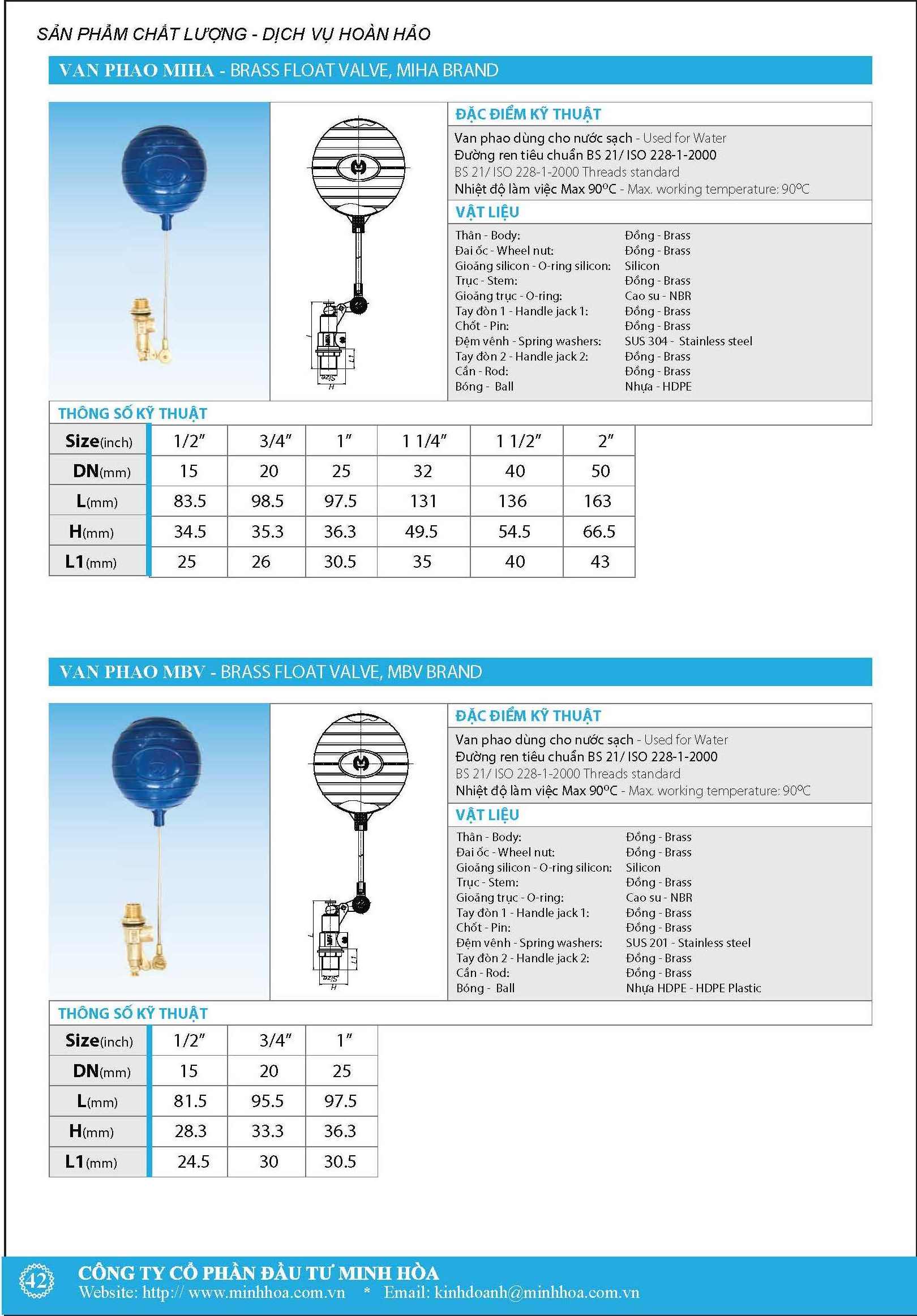 Top Product Brass Float Valve High Quality From Viet Nam New Design