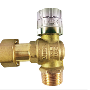 Brass Angle Valve with Magnetic Lock with Manufacture price Best Quality Made in Vietnam Minh Hoa valve