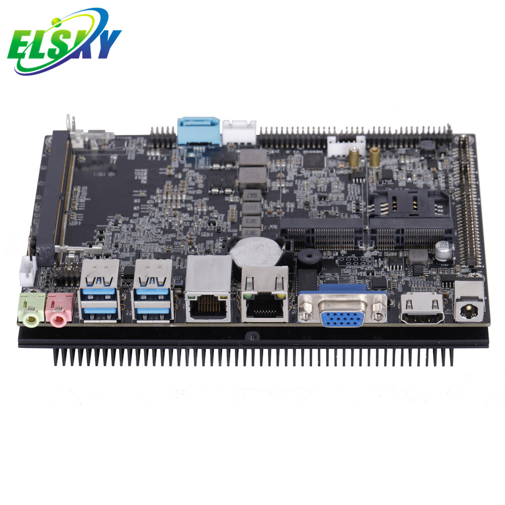 ELSKY mini pc board M800SE with CPU Kabylake-R 8th Gen CORE i5 8250U DDR4 MAX 16G RAM motherboard for All in one PC