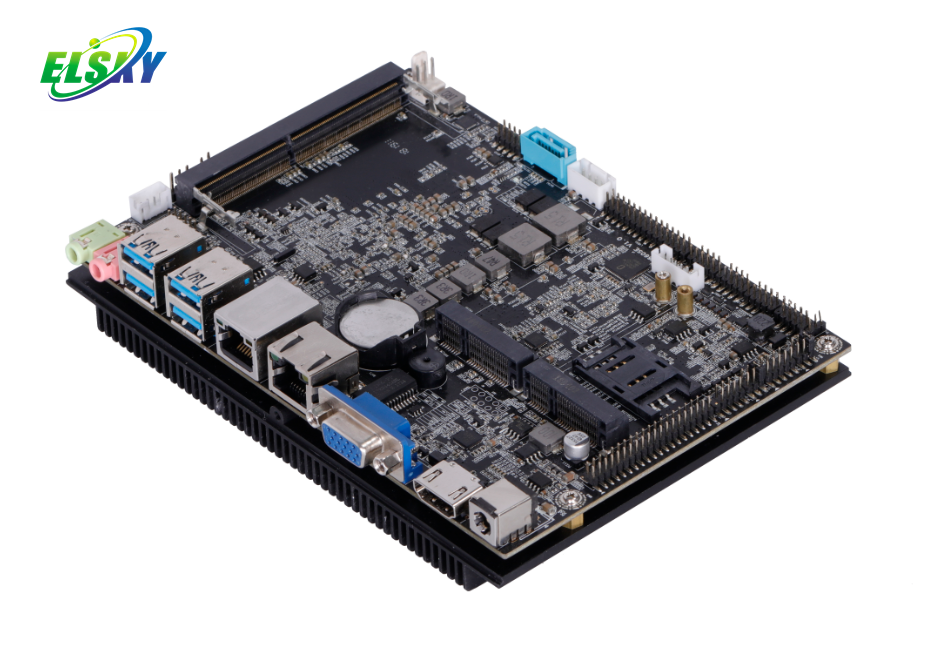 ELSKY mini pc board M800SE with CPU Kabylake-R 8th Gen CORE i5 8250U DDR4 MAX 16G RAM motherboard for All in one PC