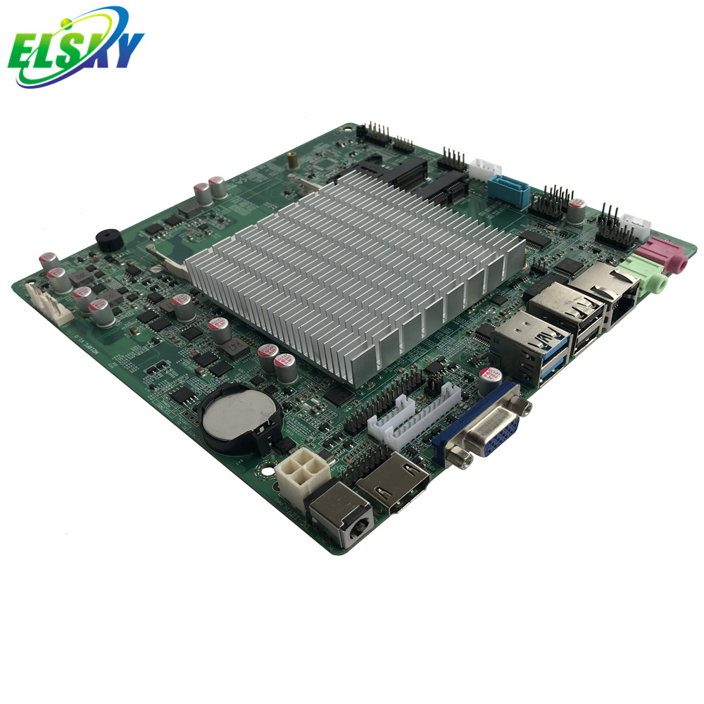 Cost-effective J1800 Processor Quad Cores 2.66GHz GPIO SIM Card LVDS RS232COM Fanless Motherboard