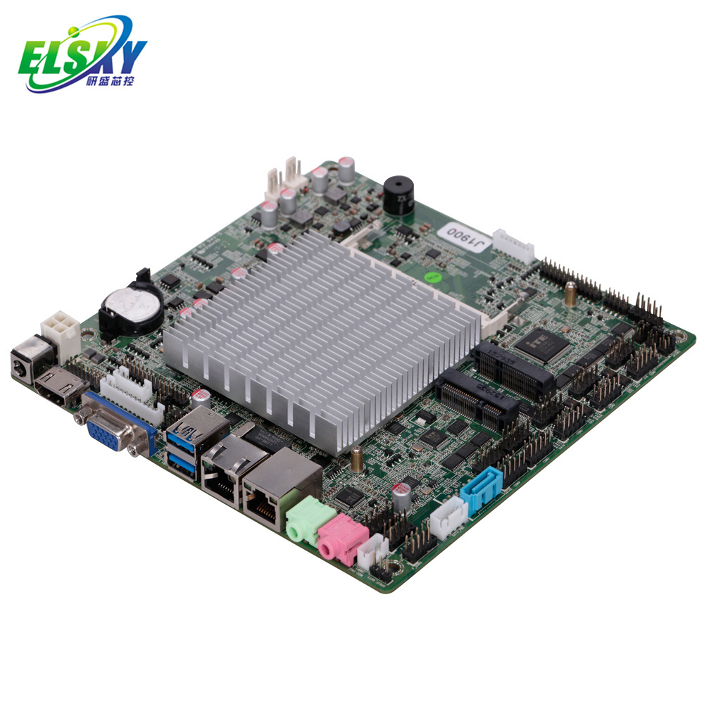 OEM MOTHERBOARD Fanless Intel Celeron J1900 Quad Core 2.4G Mini-ITX Motherboard (J1800 orJ2900 Option) with CE FCC ROHS