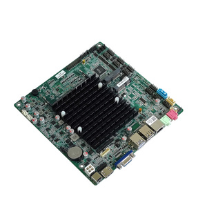 China cheap X86 mini itx motherboard  J4125 J6412 cpu fanless DDR4  HD-MI VGA LVDS/EDP low power consumption