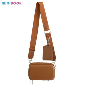 Stylish Crossbody Bag Men Leather Brand Leather Sling Bag Pu Leather Square Box Shape Purses And Handbags