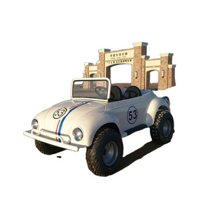 New Design 150cc Mini Beetle Car Gasoline Dune Buggy 2 Seater Golf Carts for Adult Parent-child Teenage