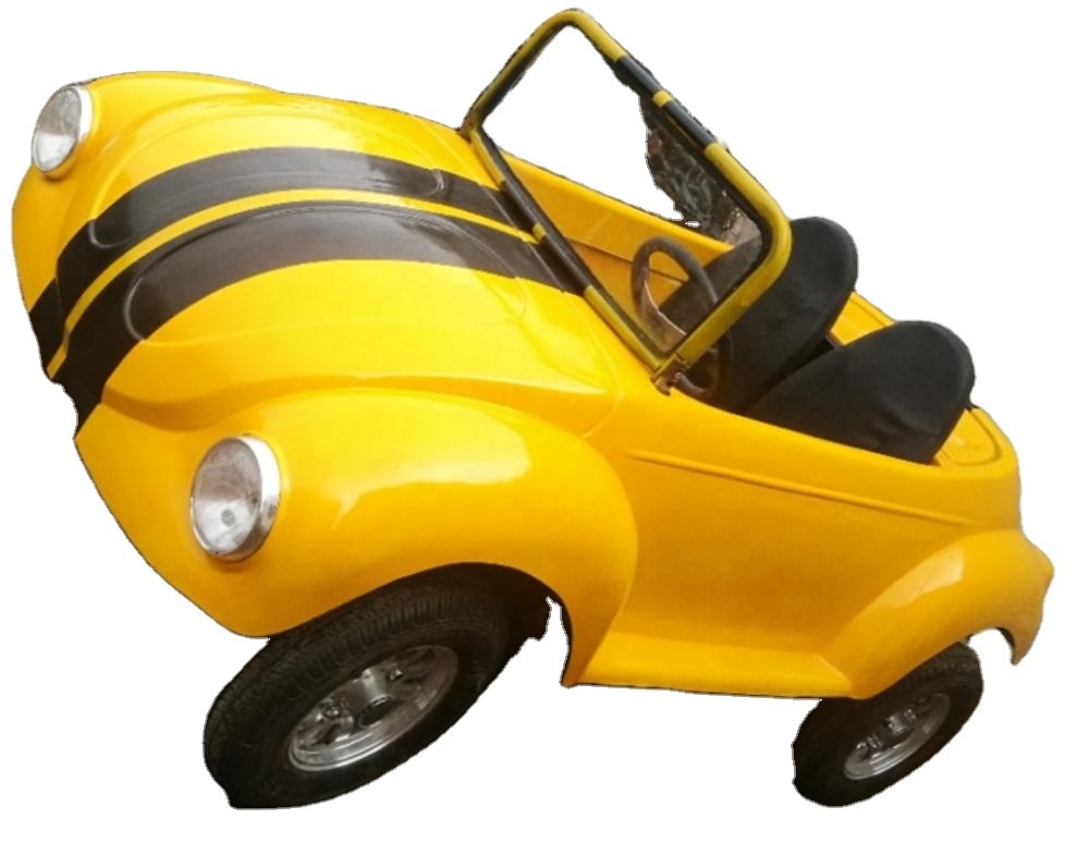 New Design 150cc Mini Beetle Car Gasoline Dune Buggy 2 Seater Golf Carts for Adult Parent-child Teenage