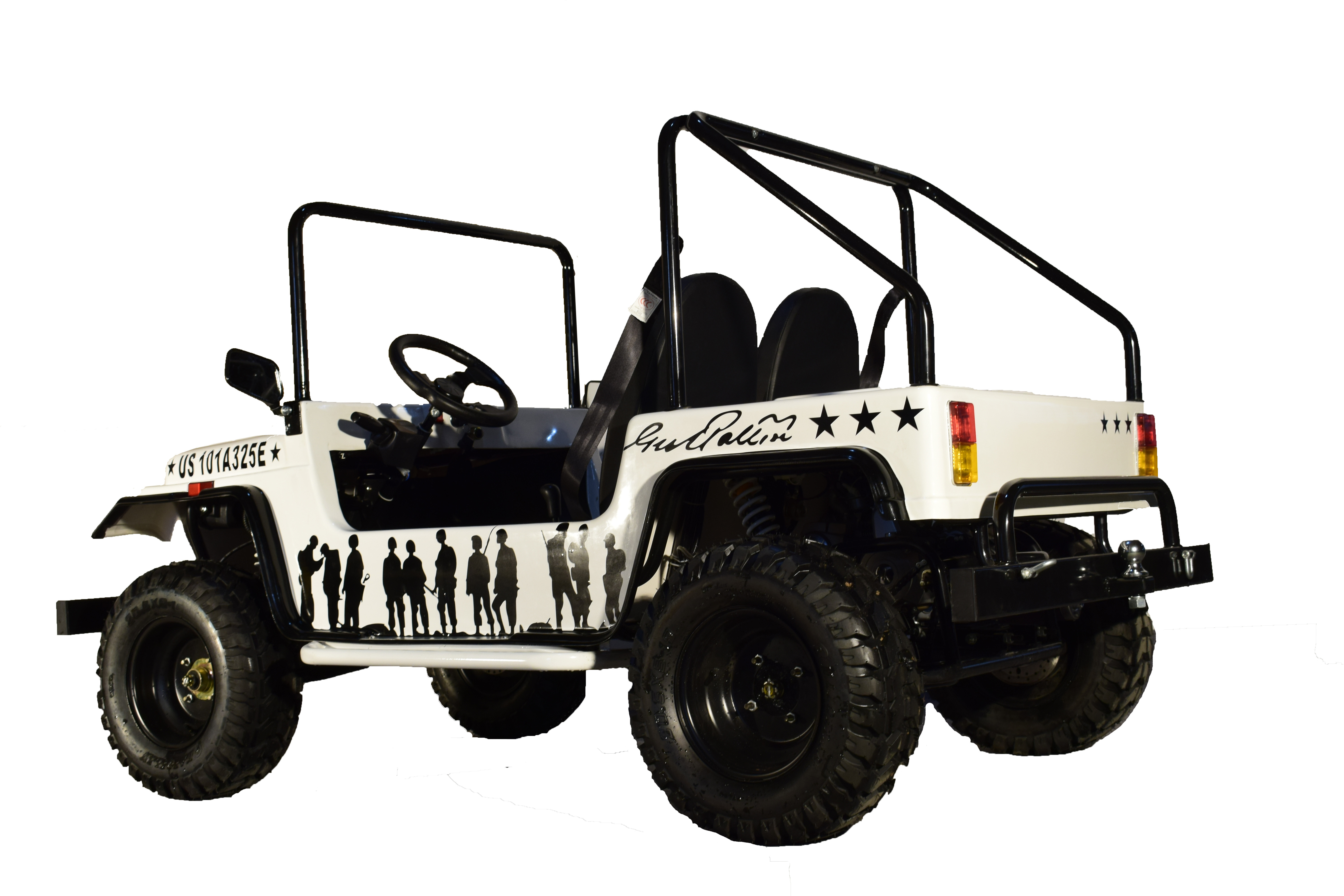 Suyang promotional 1500W mini car all terrain electric camping mini willys jeep 4*4 for adults and kids