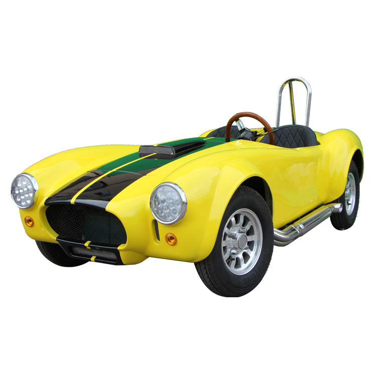 Hot sale 150cc Mini Hot Rod Car electric classic AC Cobra Buggy Go Kart for Adults and Kids gift with 2 Seats