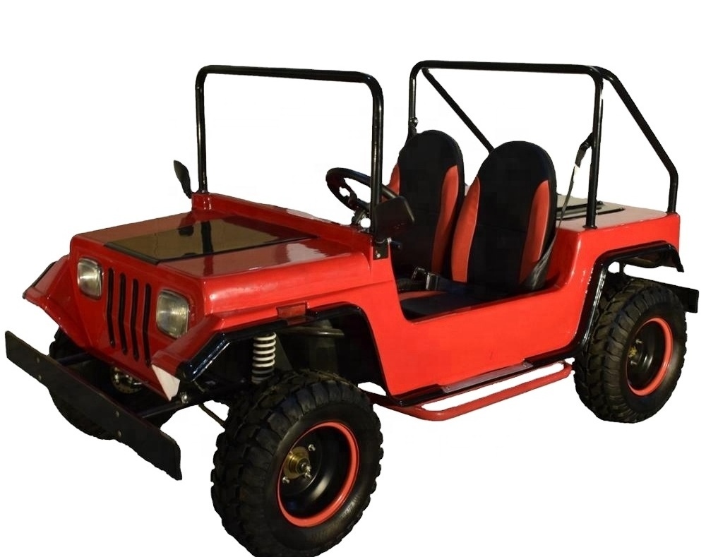 Electric Jeep 1500W Golf Cart 4 Wheel Drive Off Road Car