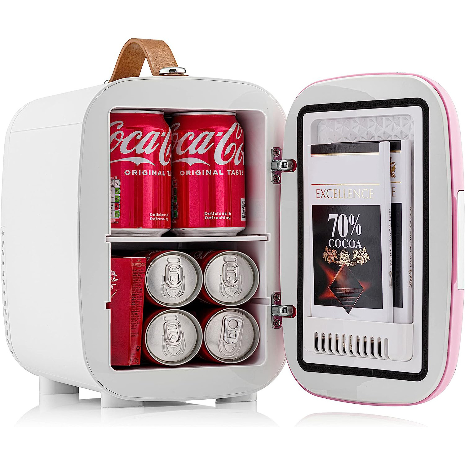 portable mini fridge 4 liter portable electric car cooler box 12v beauty skincare fridge