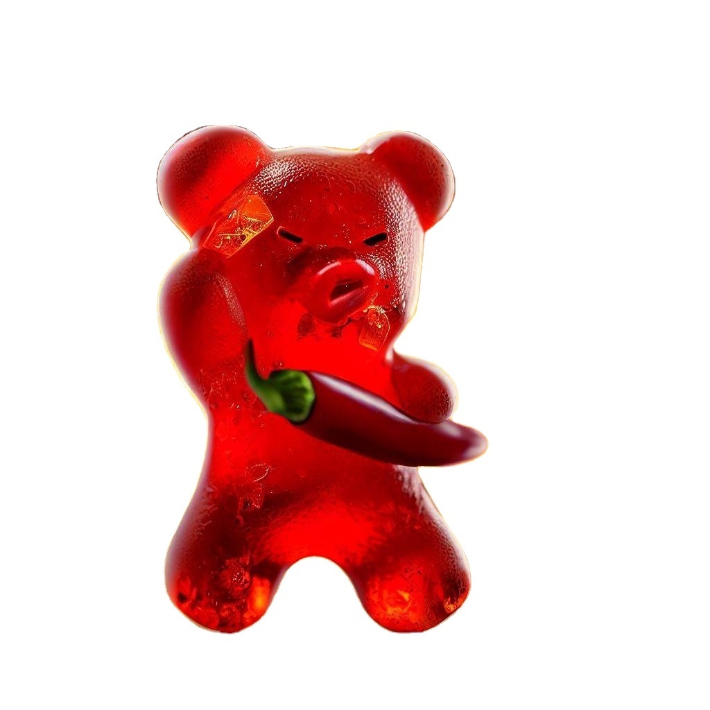 Spicy Gummy Bears OEM Wholesale Gummy Candy from China Factory bulk