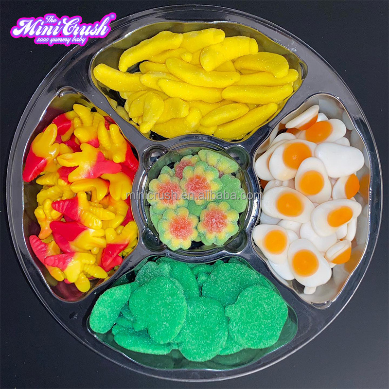 Finger shaped gummy Wholesale Halloween candies Soft Fruity ball Gummy Candy in bag