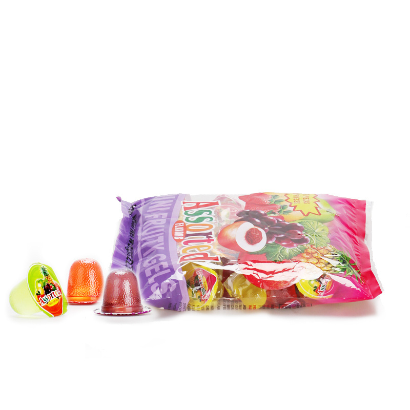 New products natural flavored assorted fruit mini jelly