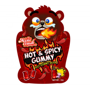 Spicy Gummy Bears OEM chili Gummy Candy from China Factory bulk