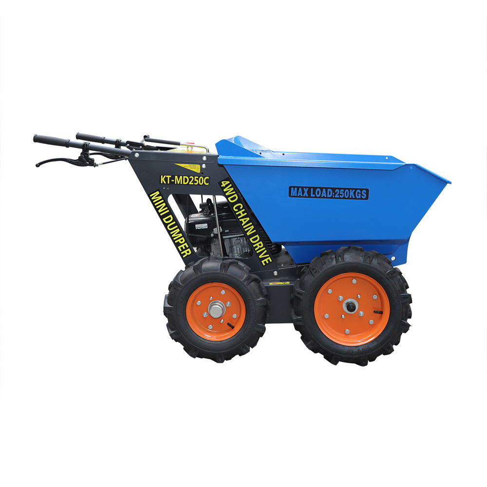 China Self-loading Mini Transporter Mini Dumper CE Approved 250kg Mini Tractors