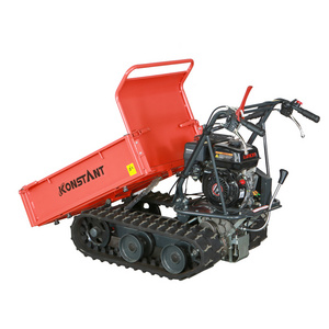 All-terrain Utility Mini Track Dumper Crawler Dumper CE Approved 500kg Mini Tractors gesoline Diesel Engine Forward/Reverse