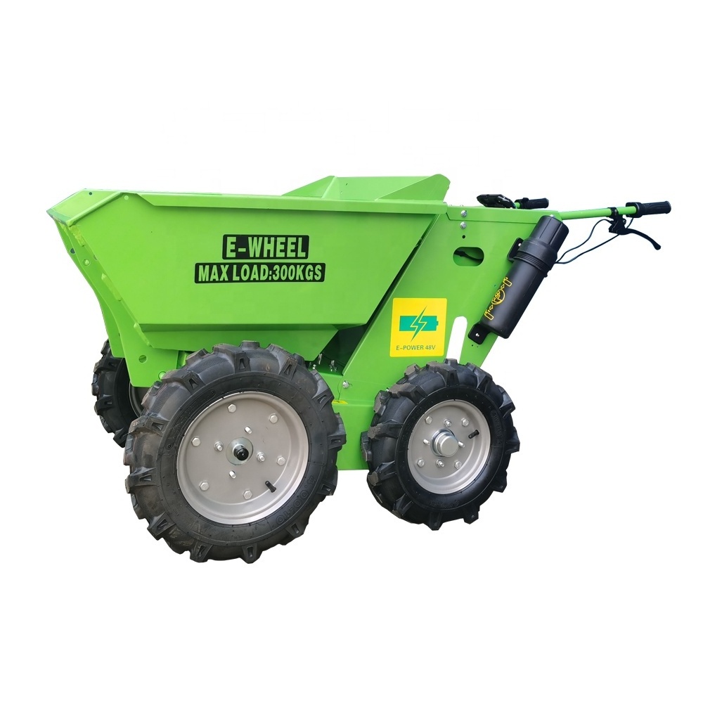 KT- 300ESP KONSTNAT Electric Mini Dumper 4X4 Wheelbarrow CE Approved Minidumper Dumper