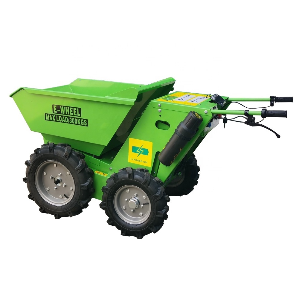 KT- 300ESP KONSTNAT Electric Mini Dumper 4X4 Wheelbarrow CE Approved Minidumper Dumper