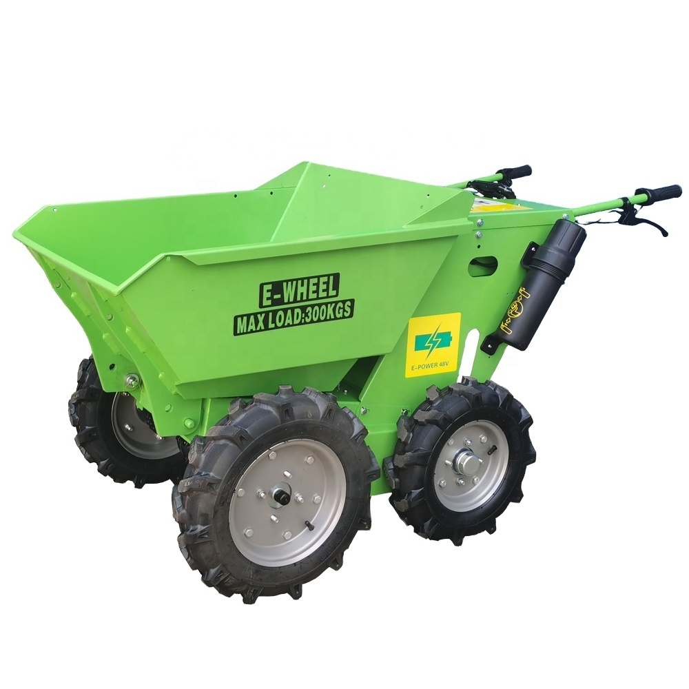 KT- 300ESP KONSTNAT Electric Mini Dumper 4X4 Wheelbarrow CE Approved Minidumper Dumper