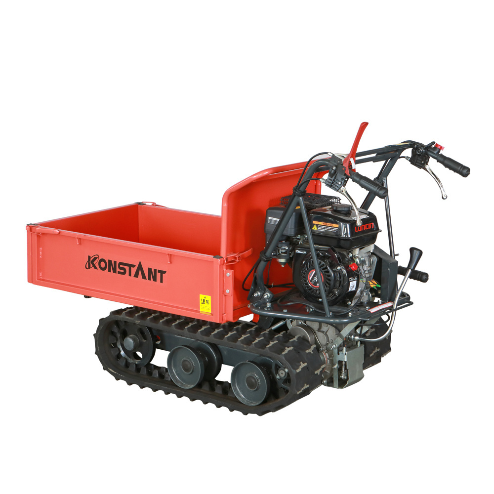 All-terrain Utility Mini Track Dumper Crawler Dumper CE Approved 500kg Mini Tractors gesoline Diesel Engine Forward/Reverse