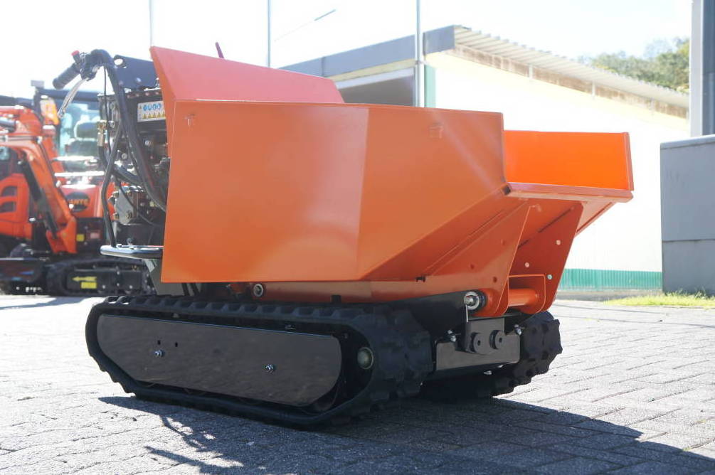 Self Loading All-Terrain Full Hydraulic Mini Truck Tracked Dumper,500KG High Tip Mini Tracked Raupen Dumper