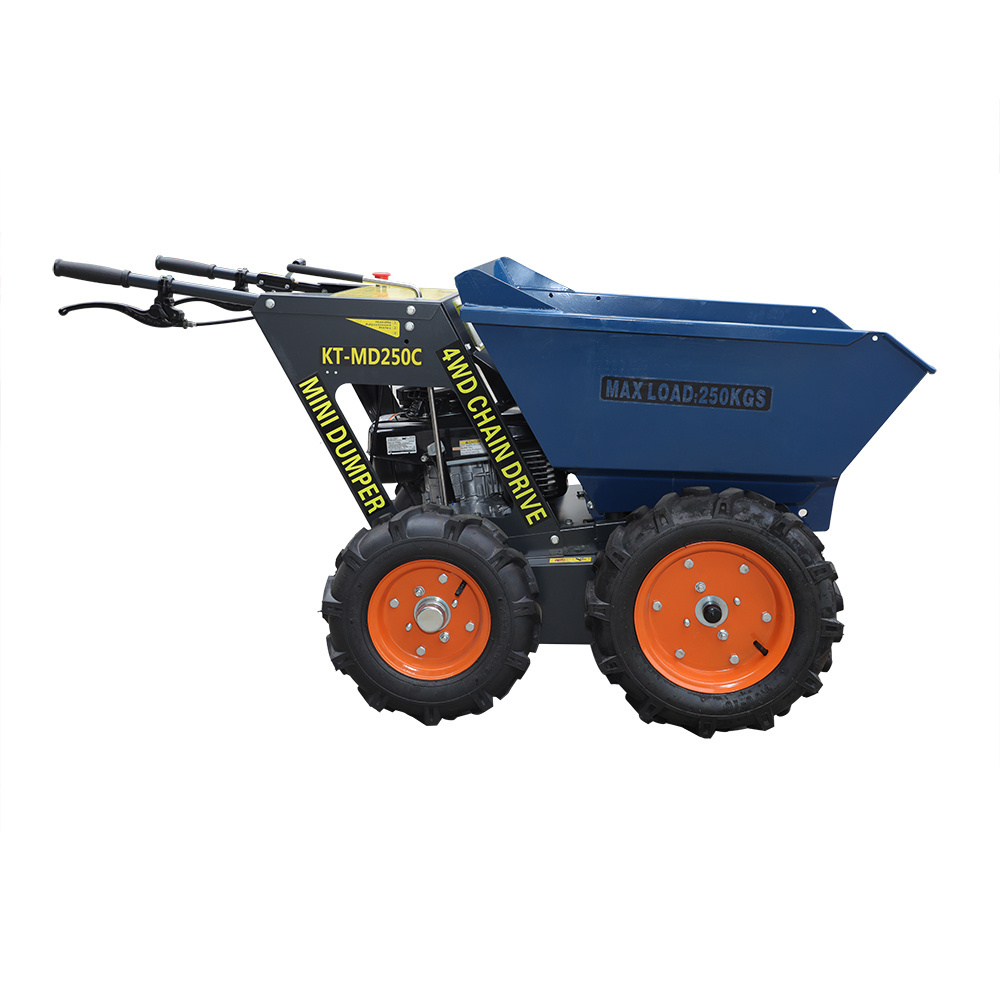 China Self-loading Mini Transporter Mini Dumper CE Approved 250kg Mini Tractors