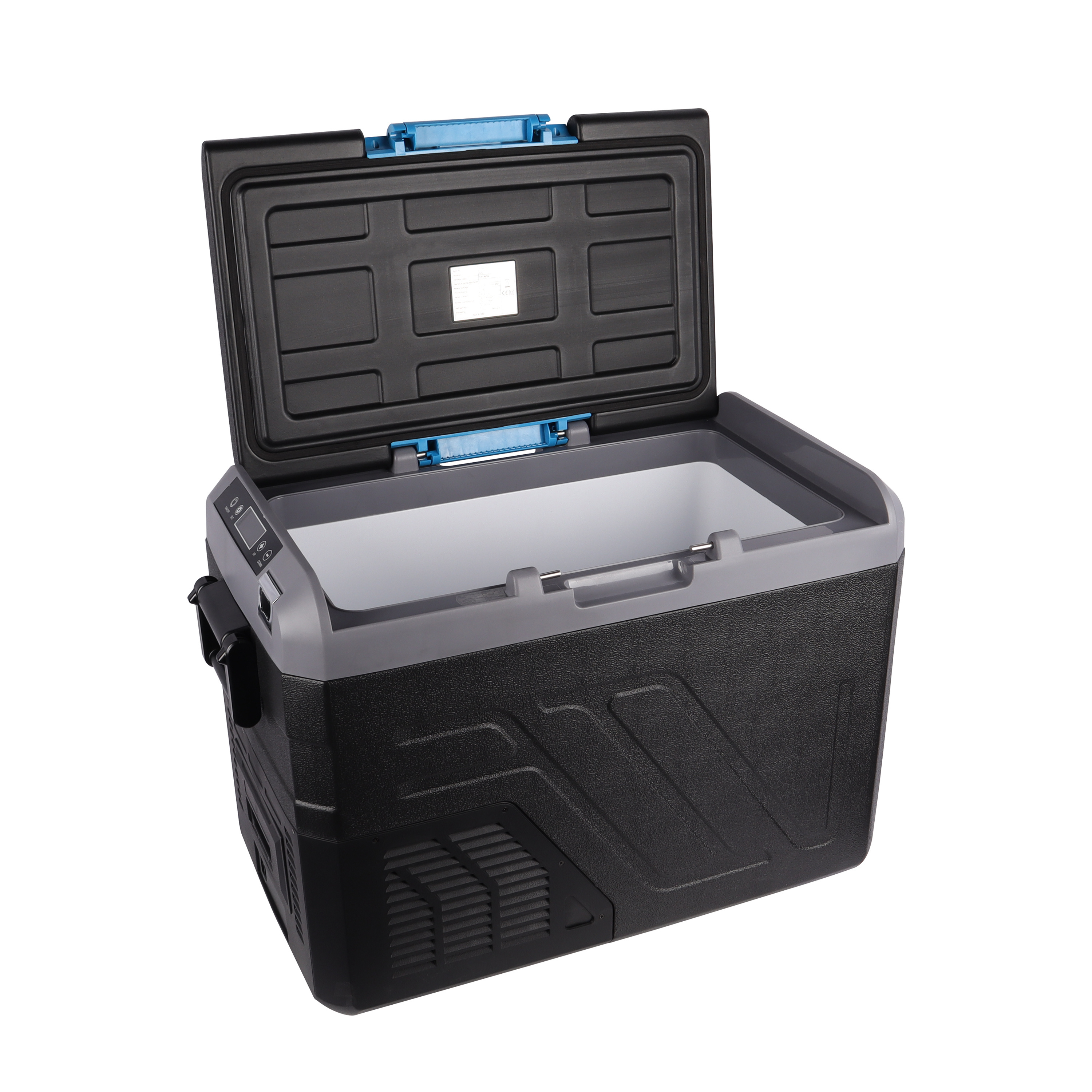 Popular 32L portable car fridge freezer below zero compressor electric cool box refriger dc