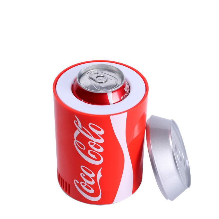 0.5L DC 12v mini fridge for coca ice function delicate fridge energy cooling drink mini fridge