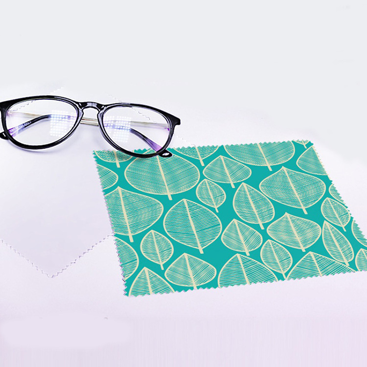 Custom Logo Printing Multifunctional Microfiber Glasses Cleaning Cloth