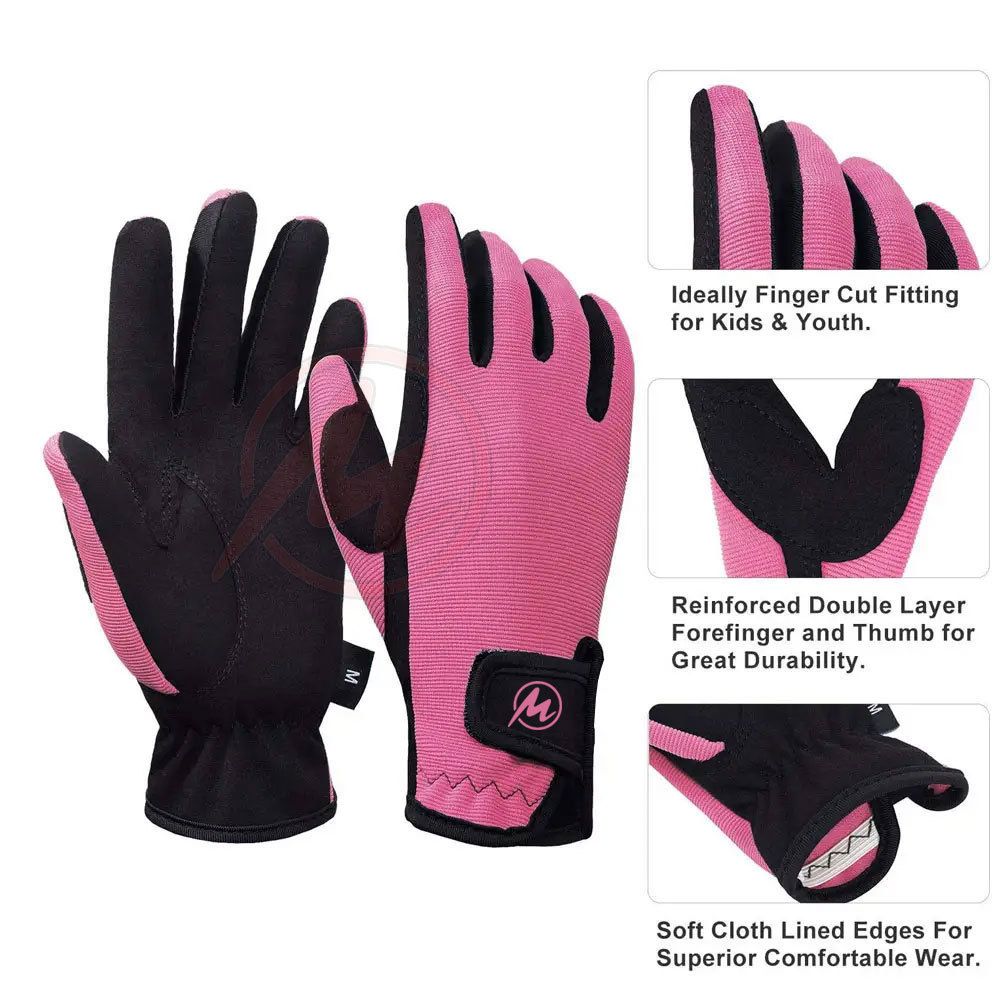 Pakistan Made Wholesale Horse Riding Gloves High Quality Best Material Men Horse Riding Gloves